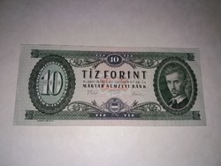 10 Forintos bankjegy  1975-ös , szép ropogós állapotban !