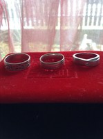 925-ös vastag ezüst gyűrűk