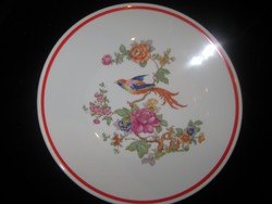 Zsolnay ,paradicsom madaras  ,fali tányér  245 mm