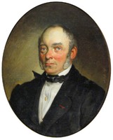 A. Sloff jelzéssel : Idős férfi portréja 1870