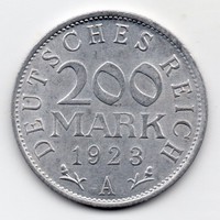 Németország 200 német Márka, 1923A