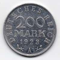Németország 200 német Márka, 1923A
