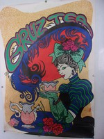 " GRÚZ TEA " reklámplakát. - COMPACK -