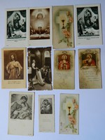 Régi szent képek 1906-1954-ig 11 db együtt.