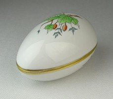 0Q579 Hecsedlis Herendi porcelán bonbonier