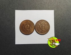 Barbados 2db 1 cent 1991-2001 NSZ