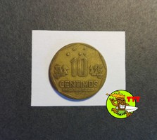 Peru 10 centimos 1992 NSZ