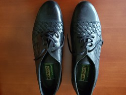 Retro portugál fekete férfi cipő
