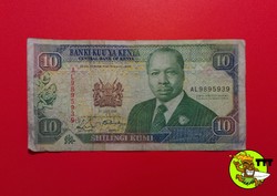 Kenya 10 shillings 1991 SZ