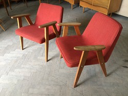 Retro régi fakarfás karfás fotel kárpitozott szék