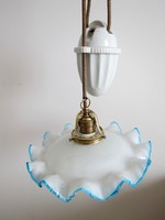 Porcelán csigás lámpa "varbalint" -nak