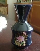 Veritable blue de jour vase - cobalt picture vase