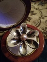 Ezüst egyedi virágos gyűrű ag925