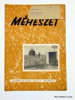 1955 március -  /  MÉHÉSZET  /  SZÜLETÉSNAPRA RÉGI EREDETI ÚJSÁG Szs.:  4251