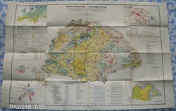 Magyarország térképe 1913, 1913, 1944 (3 db egyben)