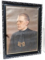 Steiner Rezső / Rudolf ( della Pietra) festmény /  férfi portré