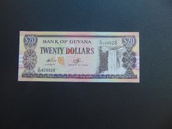 20 dollár Guyana UNC !!!