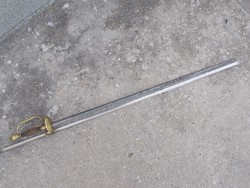 Régi degen, spádé kard 1700 végéről