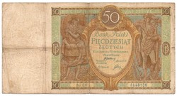 Lengyelország 50 lengyel Zloty, 1929