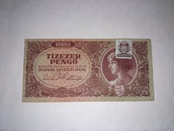 Tizezer Pengő 1945-ös  .Nagyon szép, ropogós  bankjegy !
