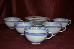 5 személyes kínai rizsmintás teás készlet  ( DBZ 0015 )