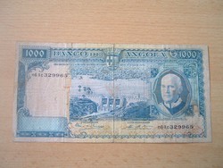 ANGOLA 1000 ESCUDOS 1970