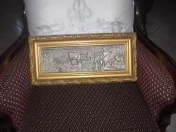 Tin Relief in Beautiful Frame