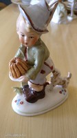 Germany ball boy porcelain /damaged/