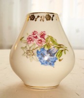 Bavaria kézzel festett porcelán kis váza
