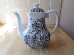 Enoch Wedgwood angol porcelán kiöntő teáskanna 1,2 liter