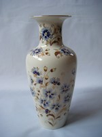 Zsolnay Búzavirágos nagy váza