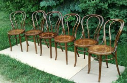 Restaurált Antik Mundus Thonet székek 6db. 1910-évek!!!