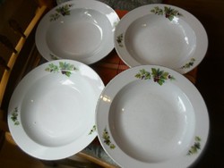 Zsolnay  SZEDRES   mély tányér 4 darab