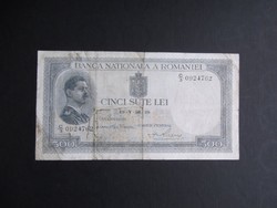 Románia - 500 lei 1939