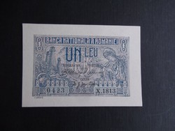 Románia - 1 leu 1915