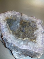 Ametiszt ásvány geóda Súlya: 1,288 Kg !!!