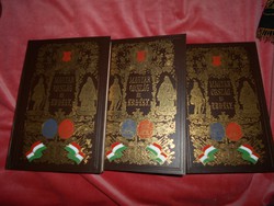 Történelmi Magyarország és Erdély eredeti képekben 1856 hasonmás kiadása,I-II-III