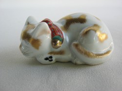 Tokusei japán porcelán cica macska
