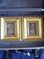 Gobelin rococo pair together for sale.