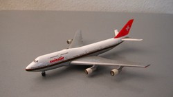 Herpa Wings - Swissair Boeing 747 fém repülőgép repülő modell