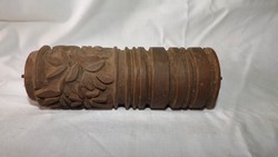 Régi gumi festőhenger különleges mintával 15 cm 