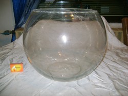 Üveg gömb - akvárium, virágtartó vagy ki mire használja