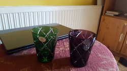 Ajkai kristaly pohár párban