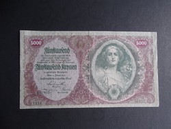 Ausztria - 5000 korona 1922