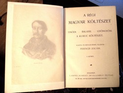 A régi magyar költészet I-II kötet (remekírók képes könyvtára)