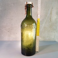 "Margitsziget" csatos nagy ásványvizes üveg