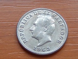 EL SALVADOR 5 CENTAVOS 1963 S+V