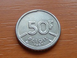 BELGIUM BELGIE 50 FRANK 1987  S+V