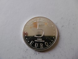 Ezüst 0,999 R 5 Euró