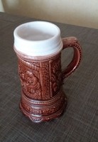 Ceramic beer mug
